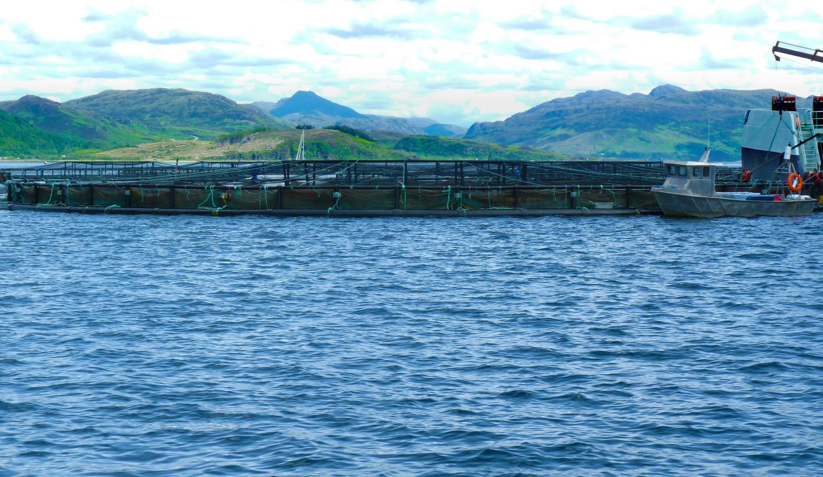 a dock with a boat in the water