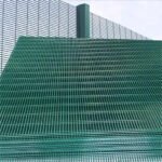 High Quality Anti Theft 358 Anti-Climb Security Fence Metal Farm Fence with Post Caps High Security Prison Mesh Fence