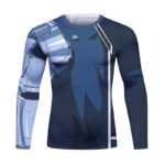 Rubber Waist Anti slip Long Sleeve Scustom Bjj Kids Swimwear Rash Guards Set Customize