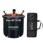 Luxury Barrel Hot Boat Bath Spa Tubs Adult Folding Bathtub Inflatable Ice Baths Cold Plunge Tub