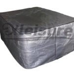 AubenWhirlpool Outdoor Inflatable Spa Bathtub Hot Tub European Design Style with Massage Features and Bag