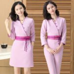 Women Beauty Medical Uniform Scrubs Spa Beautician Uniform Fashion Salon Spa Uniform