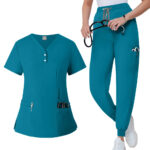 Custom Hospital Uniform Nursing Suit Work Clothes Medical Nurse Women One Piece Plus Size Scrubs Uniforms Sets