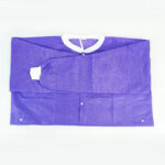 Disposable Solid Color Lab Jacket Coat Uniform Non-woven Polypropylene Jackets Medical