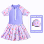 High SPF Swimwear for Kids Great Elasticity Affordable Price Perfect Sun Protection