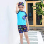 Swimwear Manufacturer OEM Custom  Children Swim Suites Kids Swimwear Bikini for Boys and Girls Kids Swimming Clothes