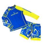 High Quality Kids Fitness Swimwear Waterproof and Quick Dry Nylon Spandex Swimming Pants for Wholesale