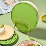 Nordic Style Double-Sided Anti-Scalding Silicone Heat Insulation Dining Table Mat Thickened Kitchen Household Anti-Slip Sand Mat