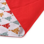 Elegant Linen Microfiber Placemat Durable Anti-Scald Table Decor for Household Use Fabric Material