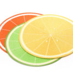 High Quality Luxury PP Material Round Holiday Placemat Wholesale Table Placemats