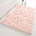 40*60cm Customizable Factory Bath Mat Strong Water Absorbing Skid Resistant Bath Rug for Indoor Outdoor Use