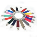 Home Elastic Bed Sheet Strap Corner Keeper with Suspender Clips Hat Holder