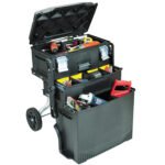 GD5070 Stanley Fatmax Style Toolbox Plastic Stackable Storage Trolley Tool Box