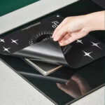 Kitchen Utensils Heat Insulated Pad Round Cooktop Protector Mat Household Silicone Induction Cooker Mat