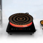 Non-slip Thermochromic Induction Cooktop Protector Mat Induction Stove Protector Silicone Mat For Induction