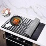 Induction Cooktop Cover Magnetic Electric Stove Covers Antistrike & Antiscratch Glass Top Stove Protector