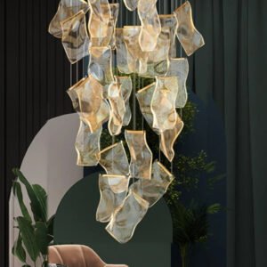 Large Chandeliers Postmodern Luxury Villas Living Room Lights Creative Lighting Fixtures Stairs Artistic Lighting Decoration