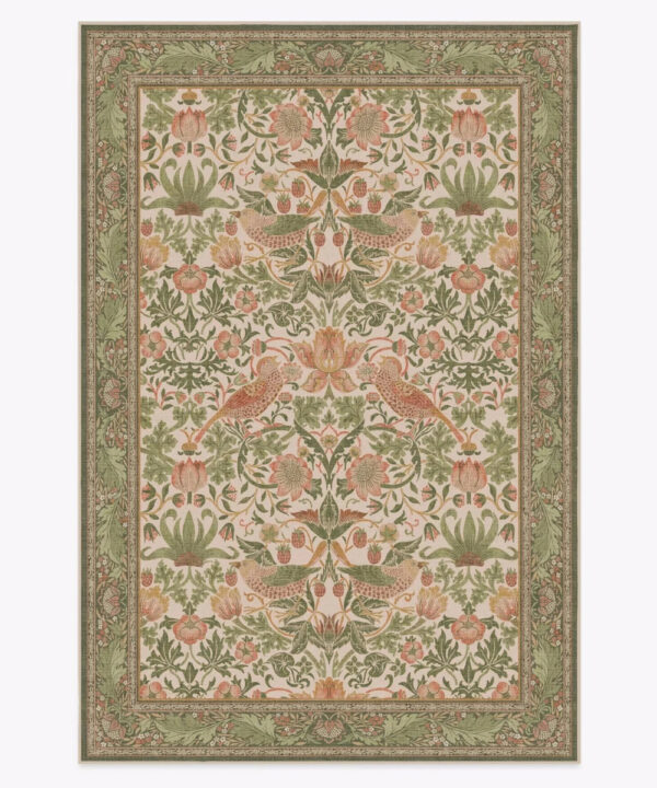 Vintage Moroccan Carpet for Hallway Living Room Bedroom Kitchen and Laundry Room Machine Washable Area Rugs Non-Slip Floor Mat